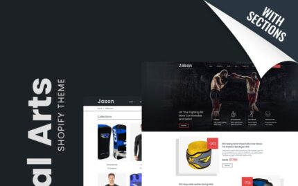 Martial Arts Responsive Shopify Theme