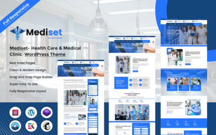 Mediset  -  Health Care & Medical Clinic WordPress Theme