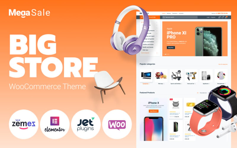 MegaSale - Innovative Online ECommerce Super Market WooCommerce Theme