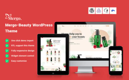 Mergo - Beauty WordPress Theme