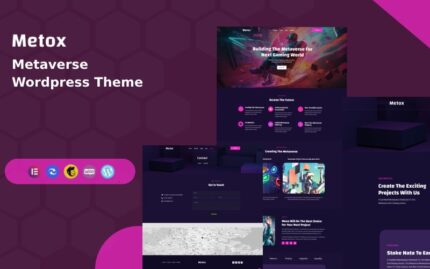 Metox - Metaverse Wordpress Theme