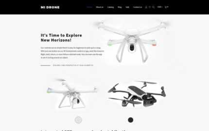 Mi Drone - Single Product Responsive Shopify Theme