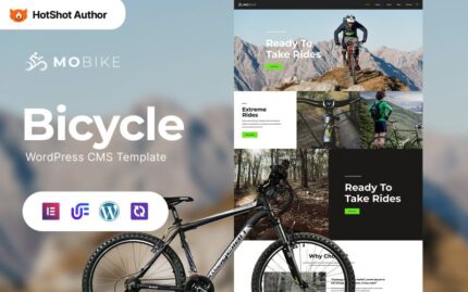 Mobike - Bicycle Multipurpose Modern WordPress Elementor Theme