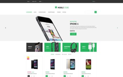 Mobile Store PrestaShop Theme