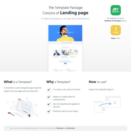 Moderiz - Personal Agency Jet Elementor Template - Features Image 1