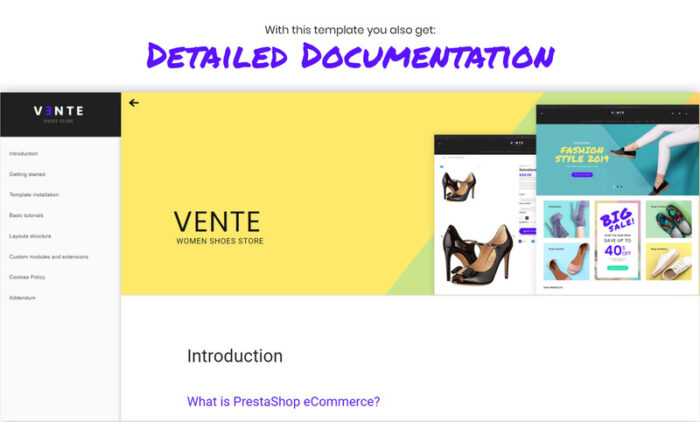 Vente - Shoes Store Clean Bootstrap Ecommerce PrestaShop Theme - Features Image 11