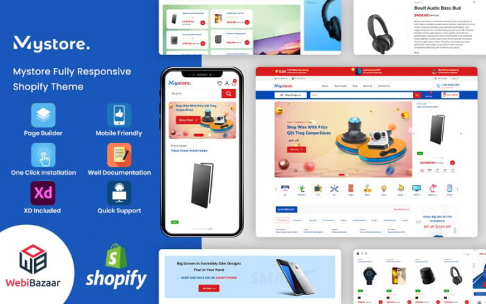 MyStore - Multipurpose Responsive Shopify OS 2.0 Theme