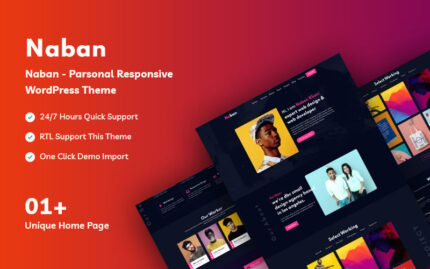 Naban - Personal Responsive WordPress Theme