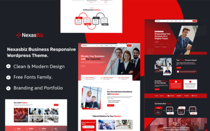 Nexasbiz Business Responsive WordPress Theme