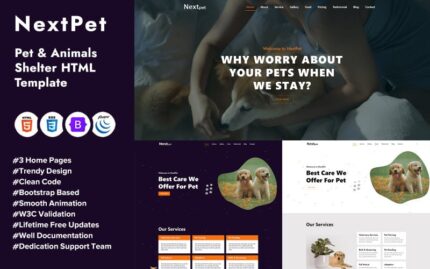 NextPet - Pet Animal HTML Template