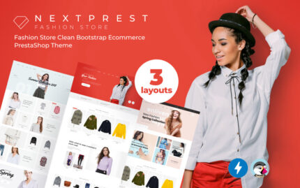 Nextprest - Fashion Store Clean Bootstrap Ecommerce PrestaShop Theme