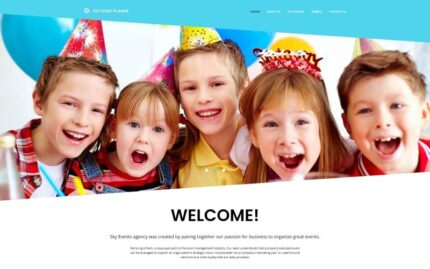 O2 - Event Planner Modern Joomla Template