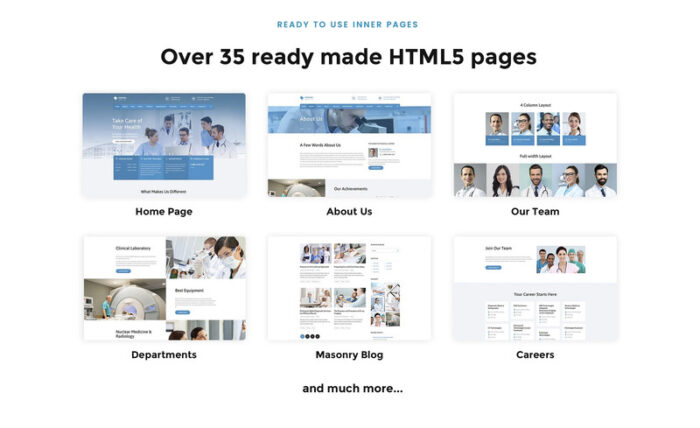 Medina - Diagnostic Center Multipage HTML Website Template - Features Image 3