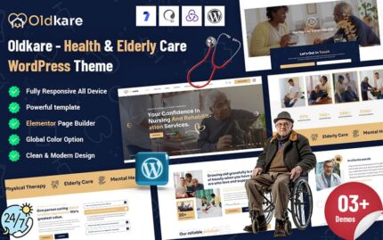 Oldkare - Elderly Care WordPress Theme