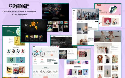 Orange - Multipurpose eCommerce HTML Template