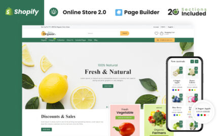 Organic House Store Shopify Theme