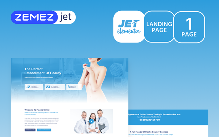 Perfectia - Medical Jet Elementor Template