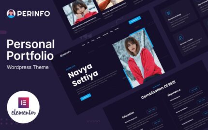 Perinfo - Personal Portfolio WordPress Theme