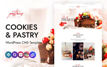 Pestrics - Cookies And Pastry Shop WordPress Elementor Theme