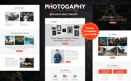 Photography Newsletter Template