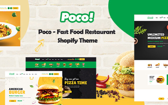 Poco - Fast Food Shopify Theme