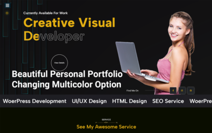 Portfolio - Personal Portfolio Website Template