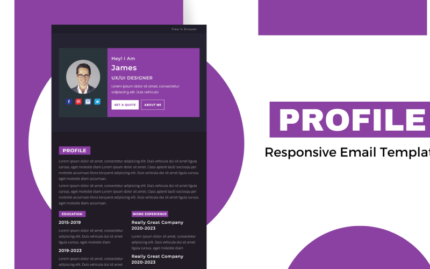 Portfolio – Responsive Newsletter Template