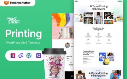 Printshopi - Printing Company WordPress Elementor Theme