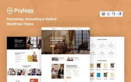 Psylogy - Psychology And Counseling Responsive WordPress  Theme