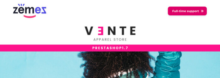 Vente - Apparel Store Clean Bootstrap Ecommerce PrestaShop Theme - Features Image 1