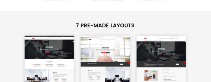 Quaint - Business Flexible Multipurpose Website Template - Features Image 2