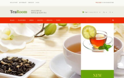 Quality Tea Magento Theme