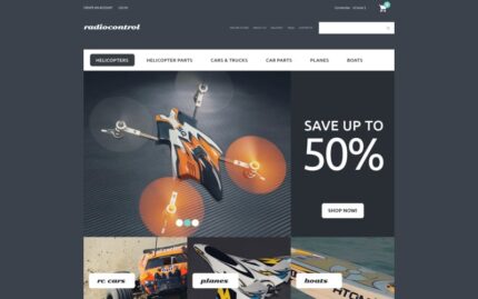 RC Toys VirtueMart Template