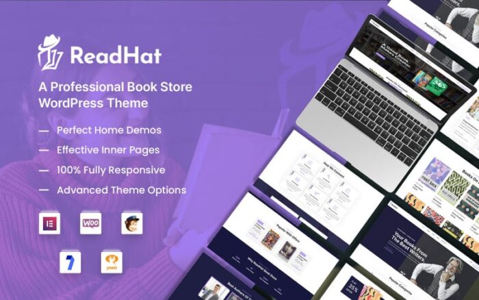 ReadHat - Book Store WooCommerce WordPress Theme