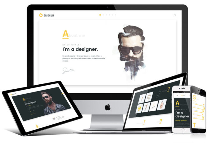 Freelancer bootstrap 4 Landing Page Template - Features Image 1