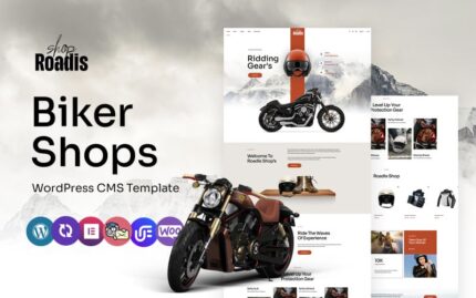 Roadis - Biker Shop Multipurpose WordPress Elementor Theme