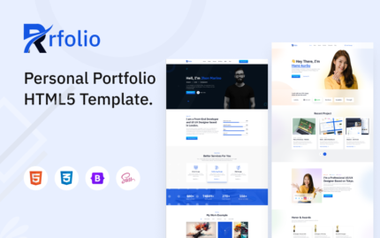 RRfolio - Personal Portfolio Html5 Template