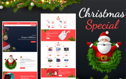 Santa's Shop | Christmas Sale, Offers, E-commerce – Bootstrap Template