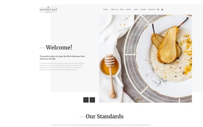 Savory Eat - Delicious Restaurant & Cafe Joomla Template