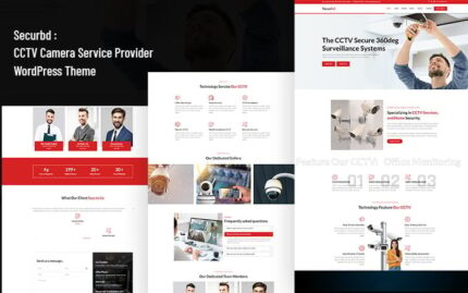 Securbd - CCTV Camera Service Provider WordPress Theme