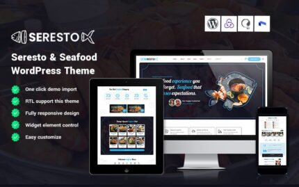 Seresto -  Scuba Seafood WordPress Theme