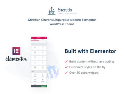 Sacredo - Responsive Religious WordPress Theme - Features Image 1