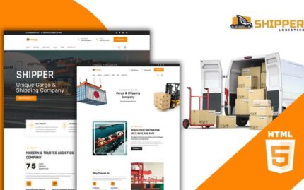 Shipper Shiping And Logistics HTML5 Website Template