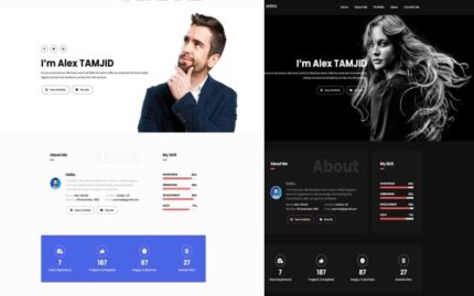 Shirin - Personal Portfolio HTML5 Template