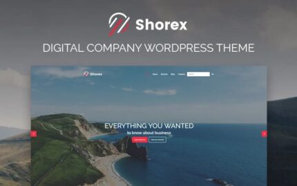 Shorex - Digital Multipurpose Modern WordPress Elementor Theme