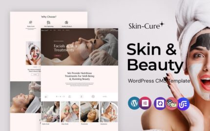 Skincure - Skincare and Treatment WordPress Elementor Theme