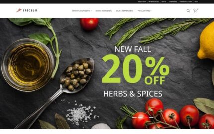 Spicelo - AMP Spice Shop Magento Theme