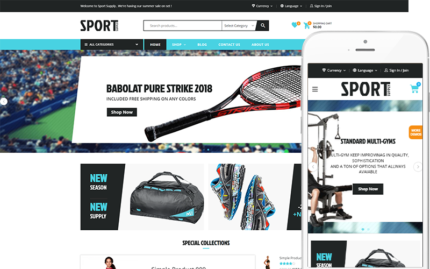 Sport - Theme for Sport Store WooCommerce Theme