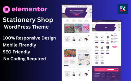 Stationery Shop Woocommerce WordPress Theme