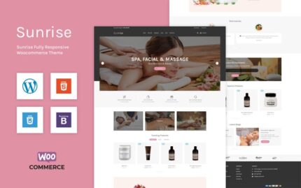 Sunrise - Spa | Facial | Massage WooCommerce Template